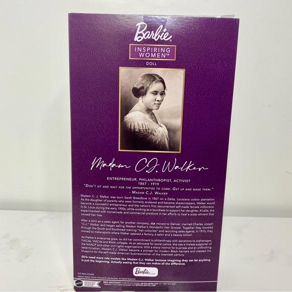 Barbie Doll Mattel Inspiring Women Series - Picture 7 of 10